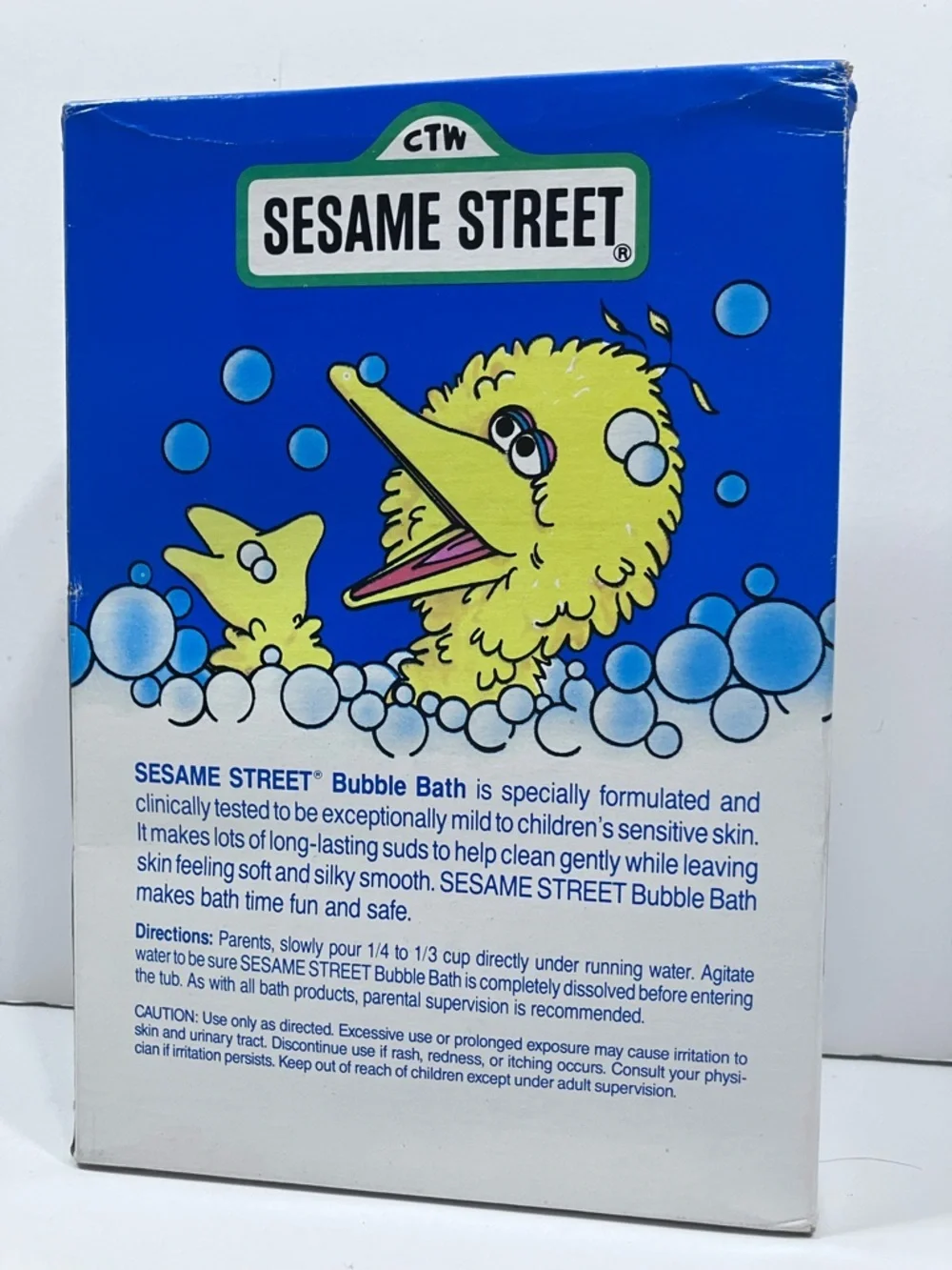 Sesame Street Bubble Bath - Blue and Yellow